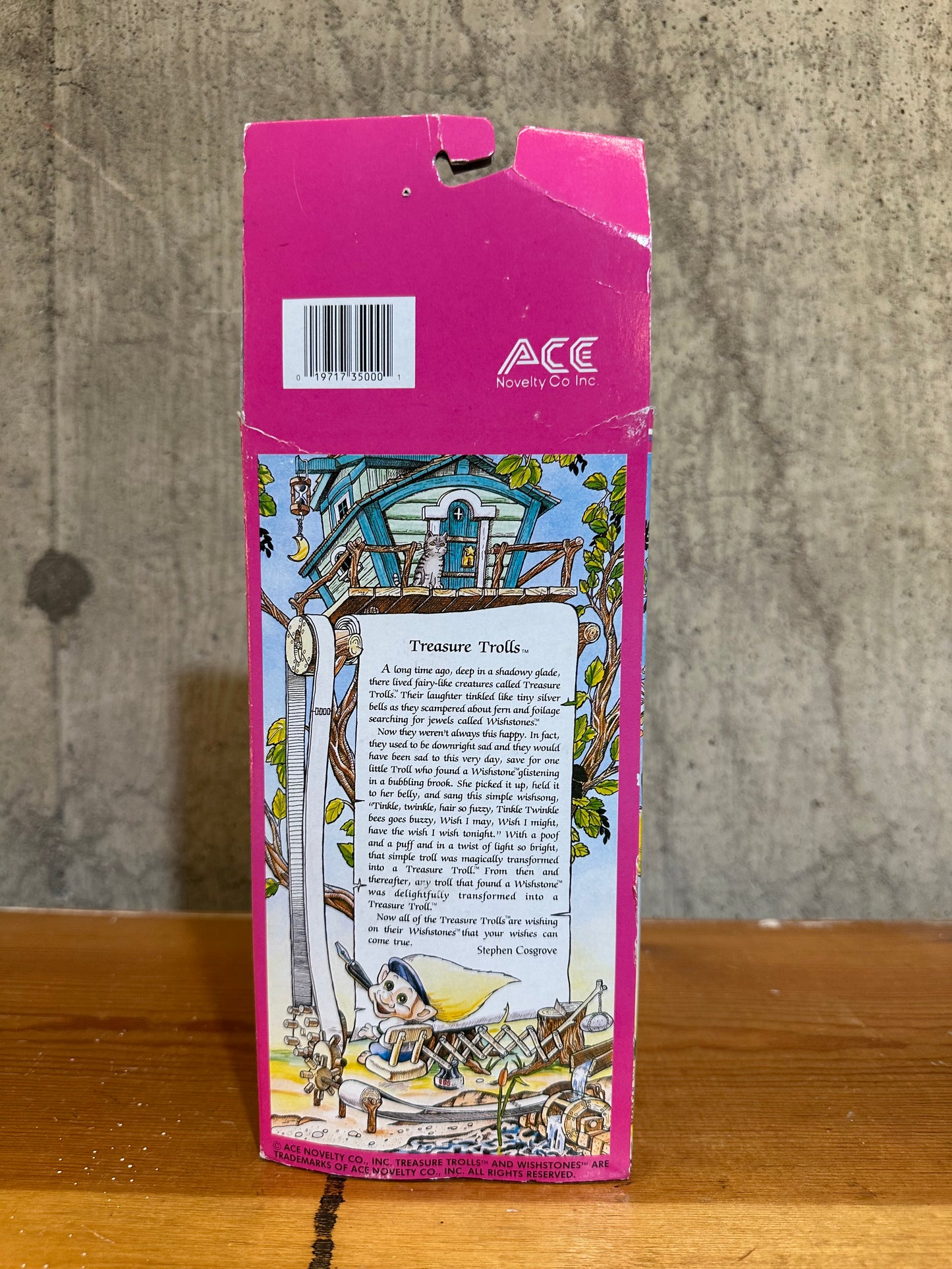 Treasure Trolls Devil Sealed Ace Novelty Wishstone