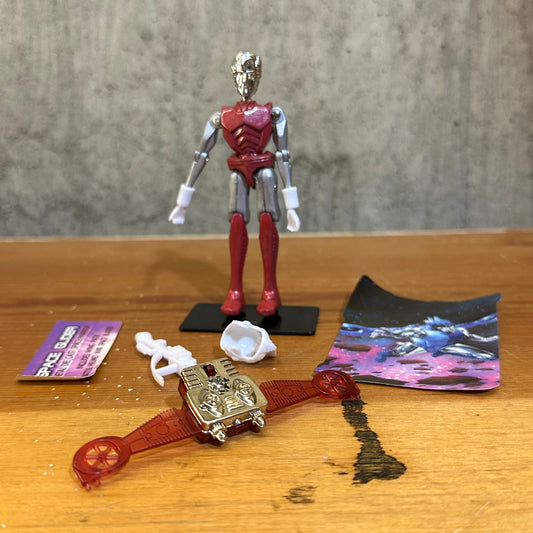 Micronauts Palisades Space Glider Red New Toy Vintage Rare Die Cast 2002 Complete Figure