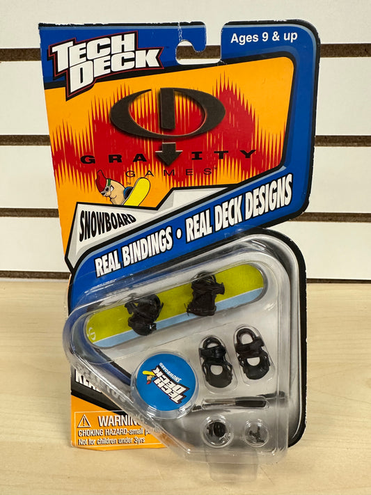 Tech Deck Snowboard Sealed on Card 1999