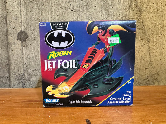 Batman Returns Jet Foil Cycle Kenner 90’s DC Comics Robin Vehicle Unused