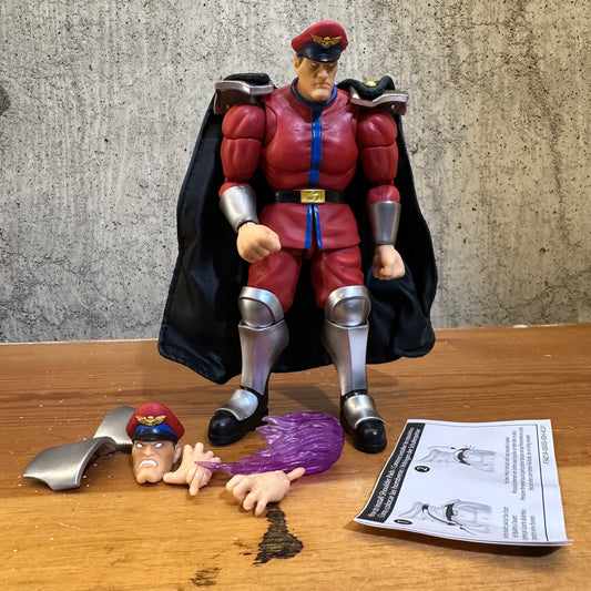 M. Bison Jada Toys Ultra Street Fighter II Action Figure Complete
