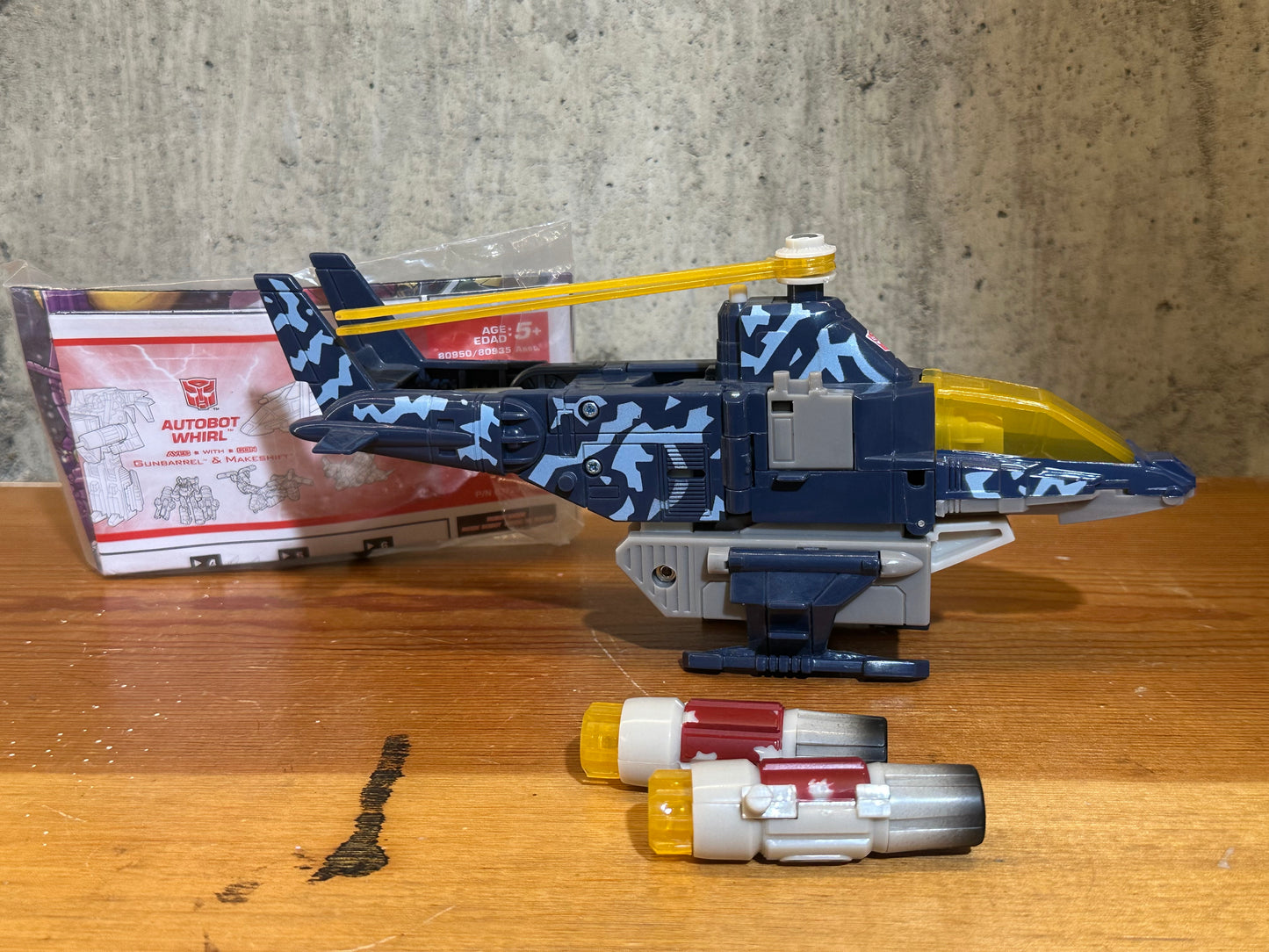 Whirl Gunbarrel Makeshift incomplete Ultra Universe Transformers