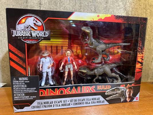Jurassic World Legacy Collection ISLA NUBLAR ESCAPE SET  Jurassic Park NEW