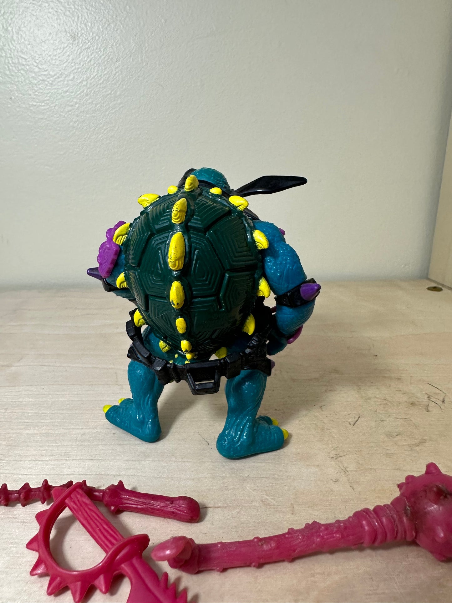 1990 TMNT Slash Near Complete Ninja Turtles Action Figure Toy