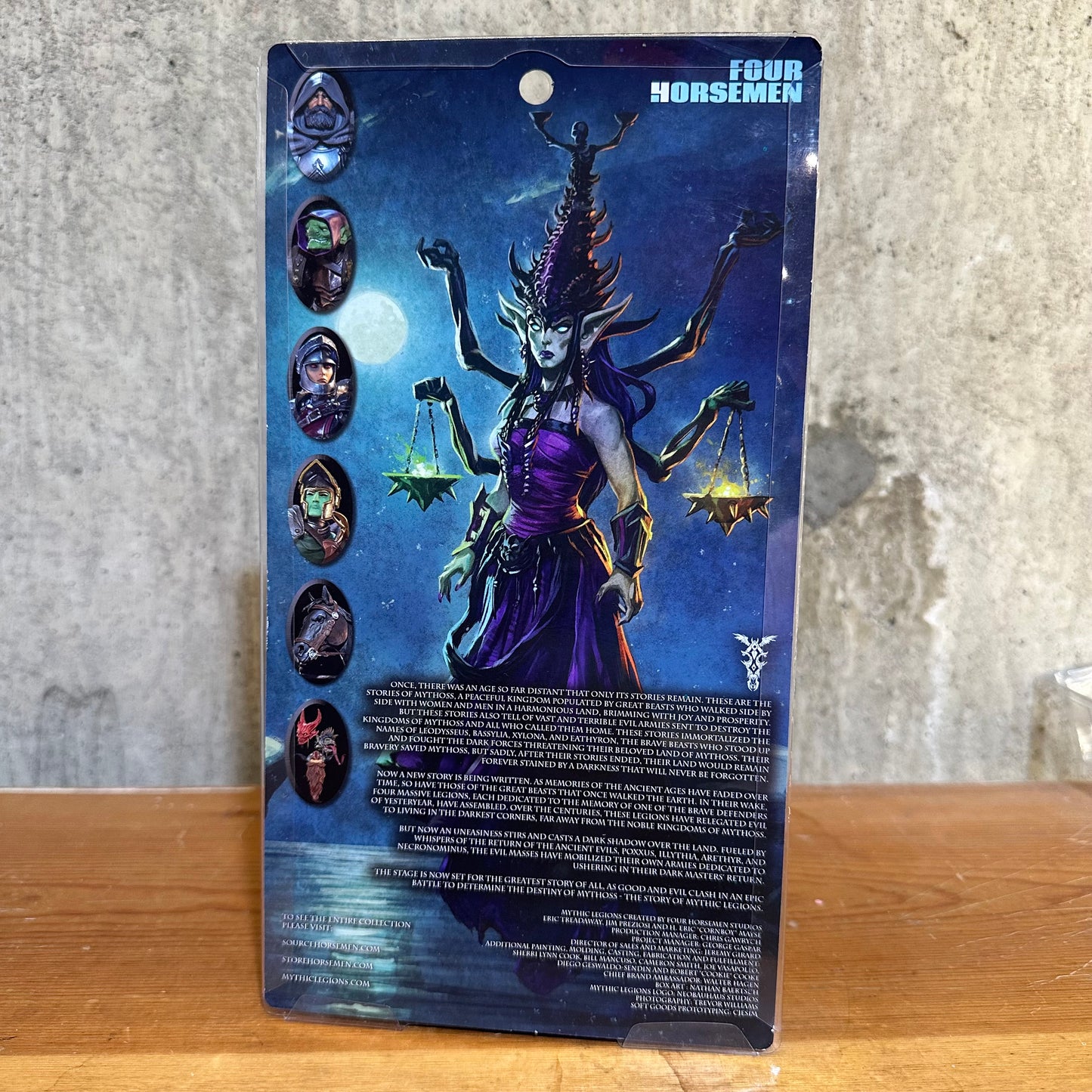 Lady Avarona Mythic Legions Four Horseman NEW Action Figure