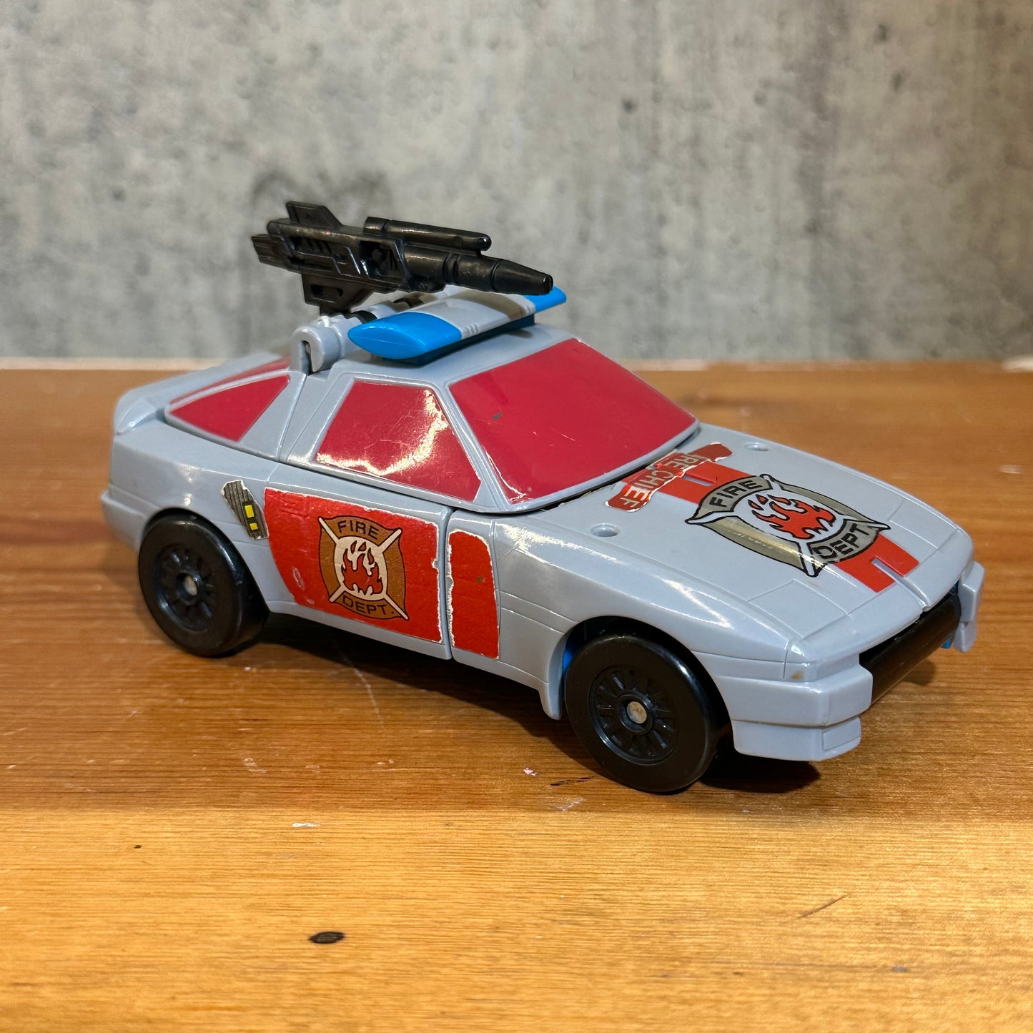 Siren G1 Transformers Incomplete Action Figure Toy 1988