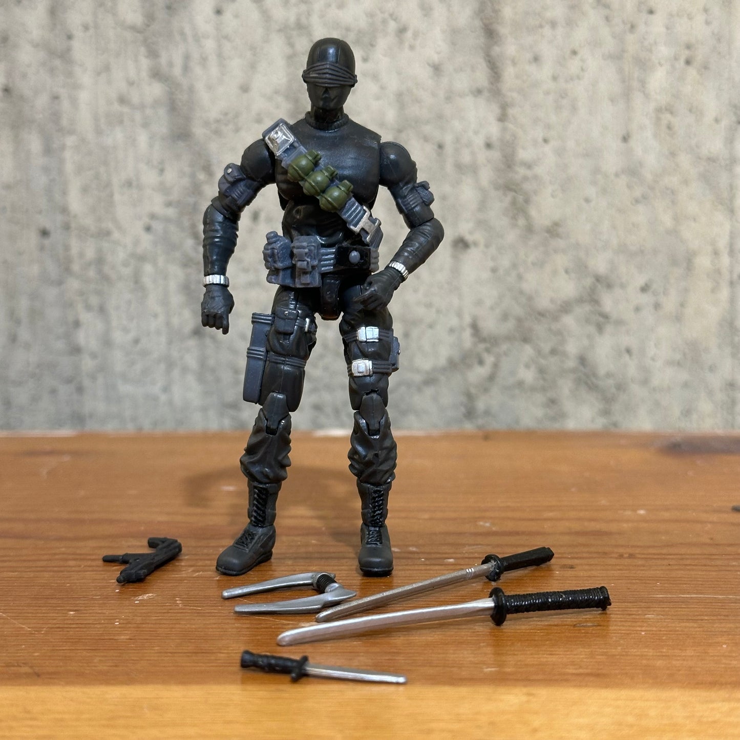 Snake Eyes Incomplete 3.75” 25th Anniversary Collection