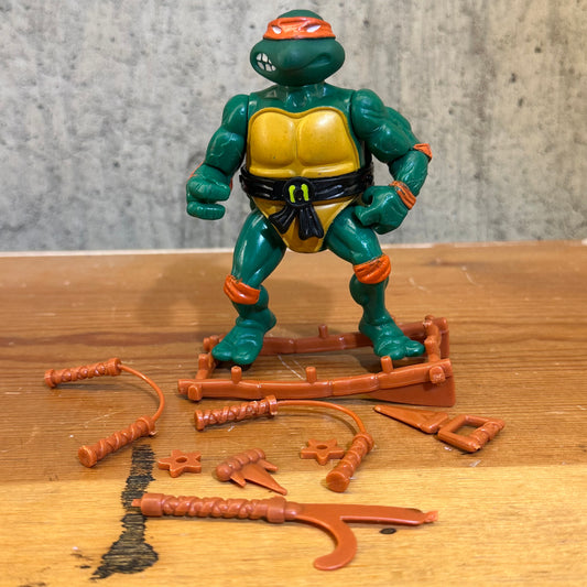 Michaelangelo 1988 TMNT Ninja Turtles Vintage Action Figure Toy Complete