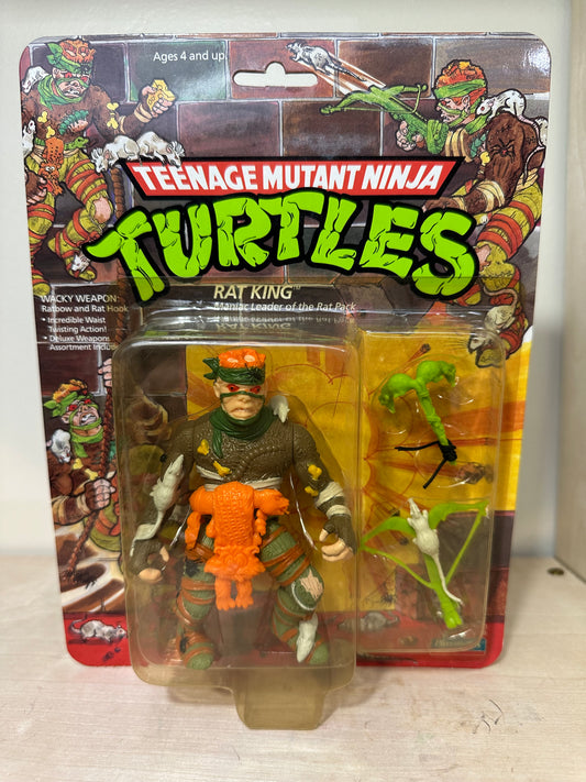 1989 TMNT Rat King MOC Vintage Ninja Turtles Action Figure Toy