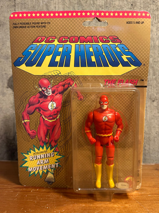 The Flash DC Superheroes DC Comics Toy Biz 1990 4” Action Figure Toy MOC