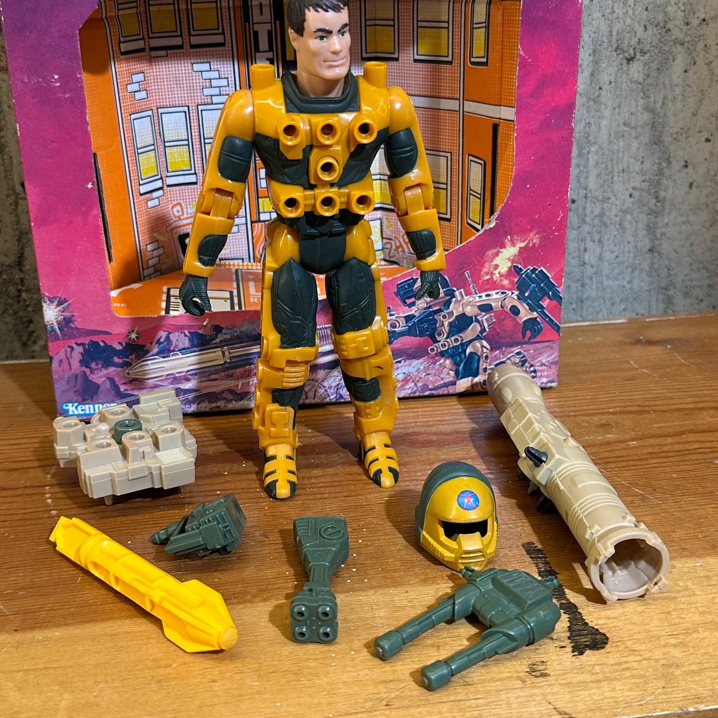 Jake Rockwell Centurions Complete Vintage Kenner Action Figure Toy with Box 1986