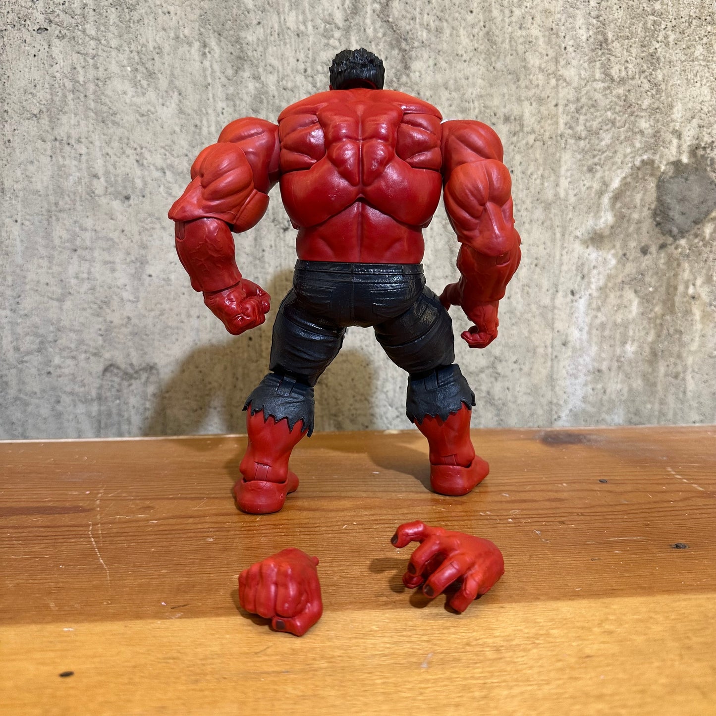 Red Hulk Deluxe Target Exclusive Marvel Legends Action Figure Toy Complete