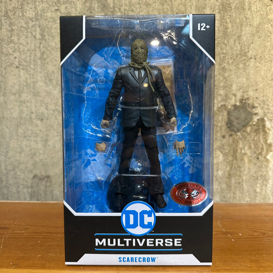 McFarlane Toys DC Batman Begins Scarecrow Platinum Edition Dark Knight Trilogy