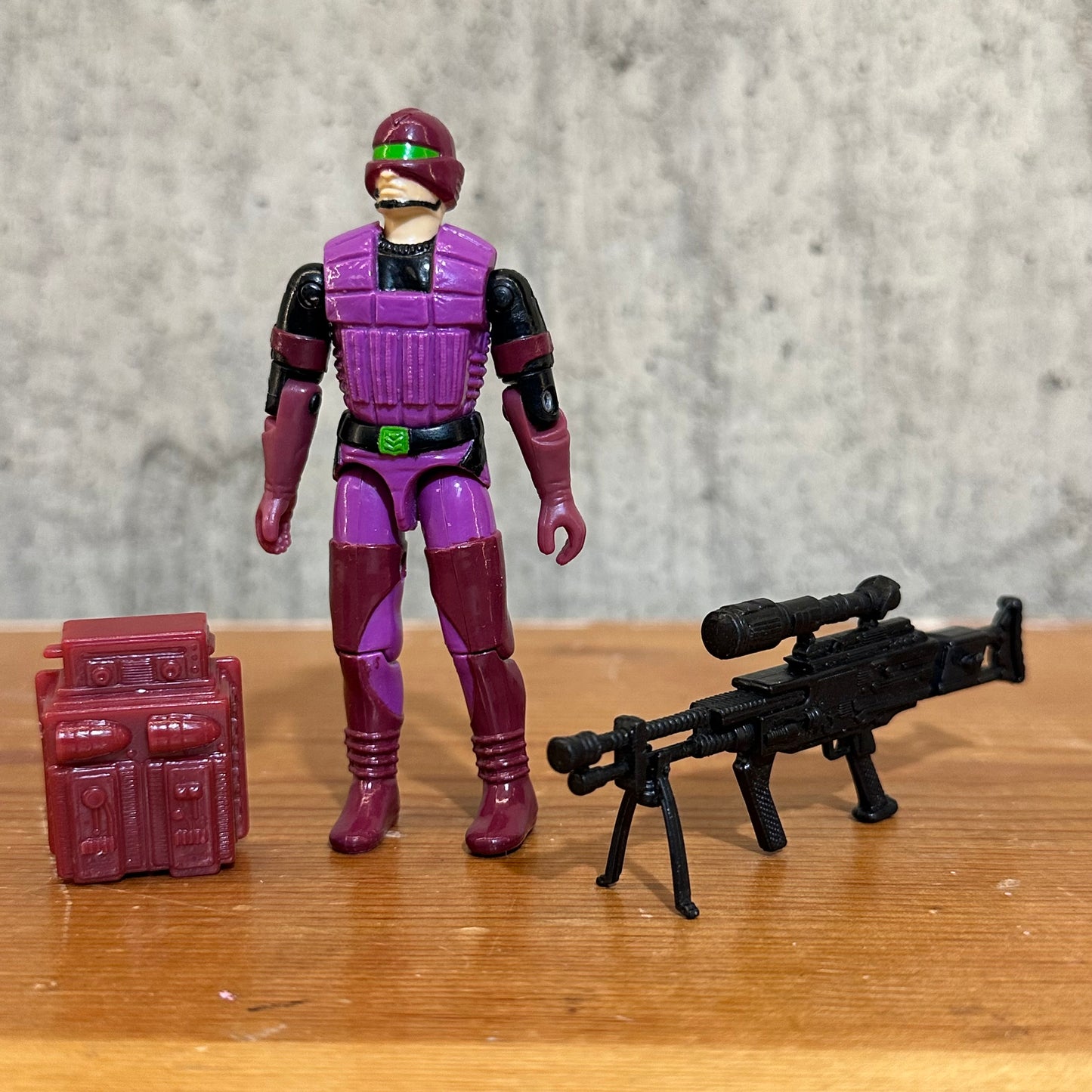 Saw Viper 1990 GI Joe Near Complete Vintage Hasbro Action Figure