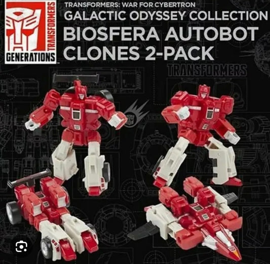2020 Transformers Galactic Odyessy Collection Biosfera Autobot Clones Sealed Box