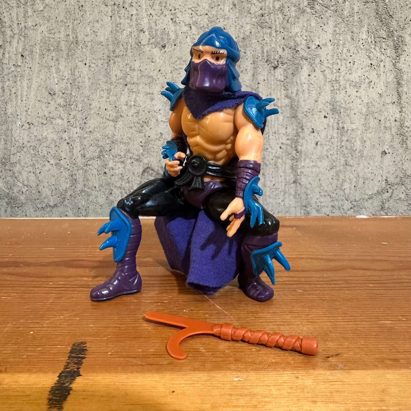 Shredder 1988 Hard Head Incomplete TMNT Vintage Ninja Turtles