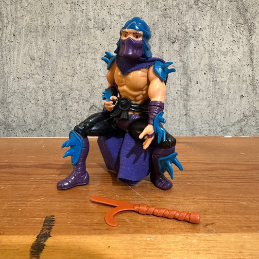 Shredder 1988 Hard Head Incomplete TMNT Vintage Ninja Turtles