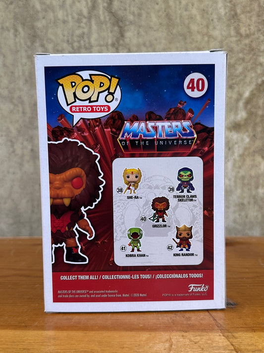 Grizzlor MOTU Funko Pop 40