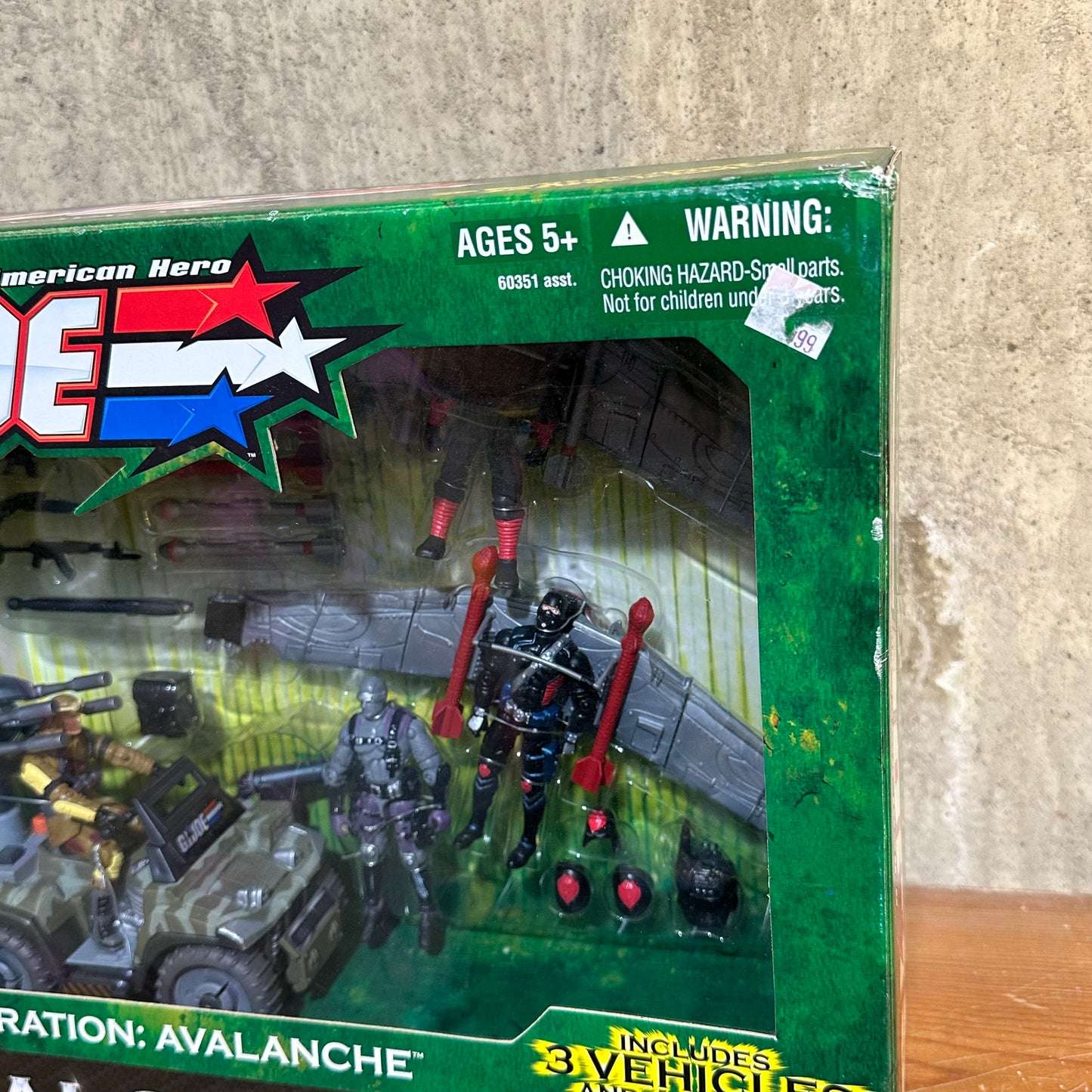 GI Joe Operation: Avalanche Valor vs Venom Sealed NEW in Box Kmart Exclusive