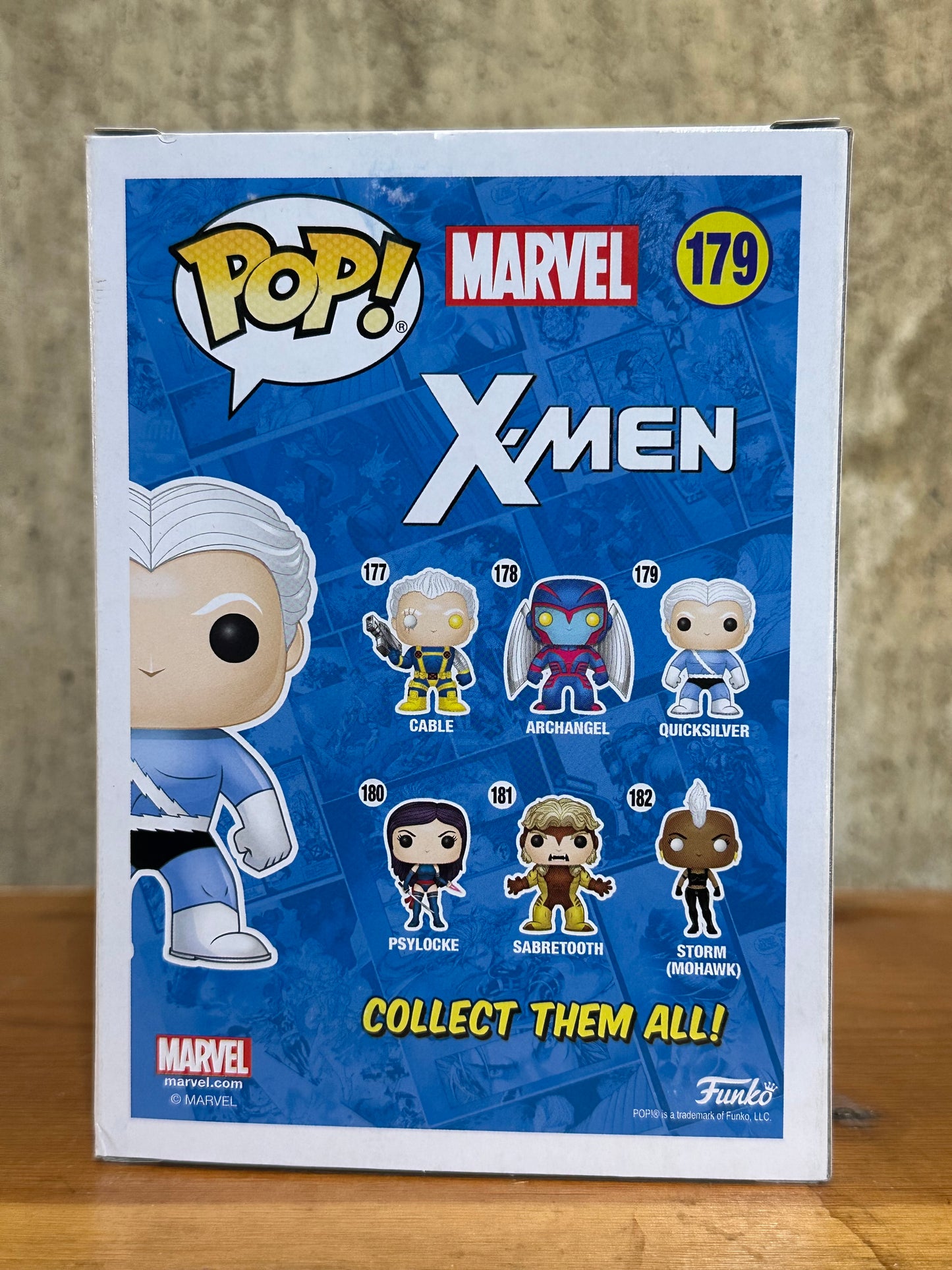Quicksilver Marvel X-Men Funko Pop 179