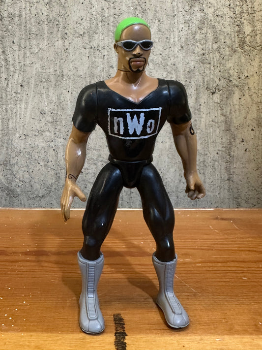 WWE WWF Dennis Rodman NWO Wrestling Action Figure 1997 Loose