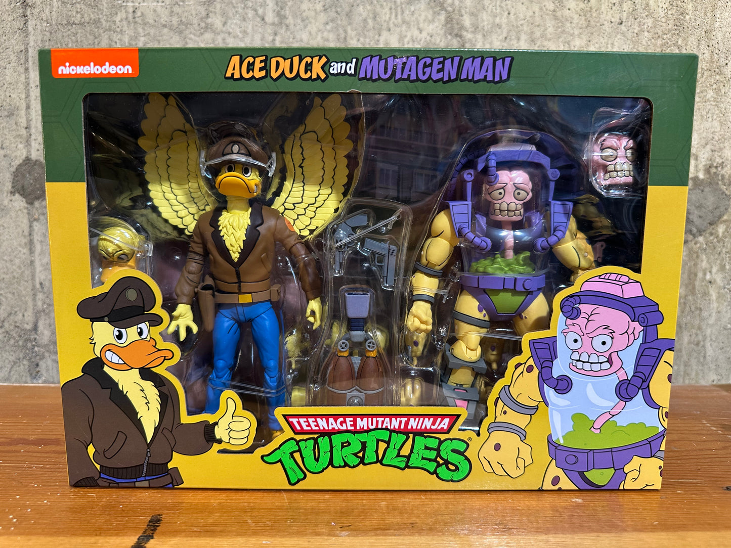 Ace Duck & Mutagen Man Sealed NECA TMNT 2-Pack Action Figure Set