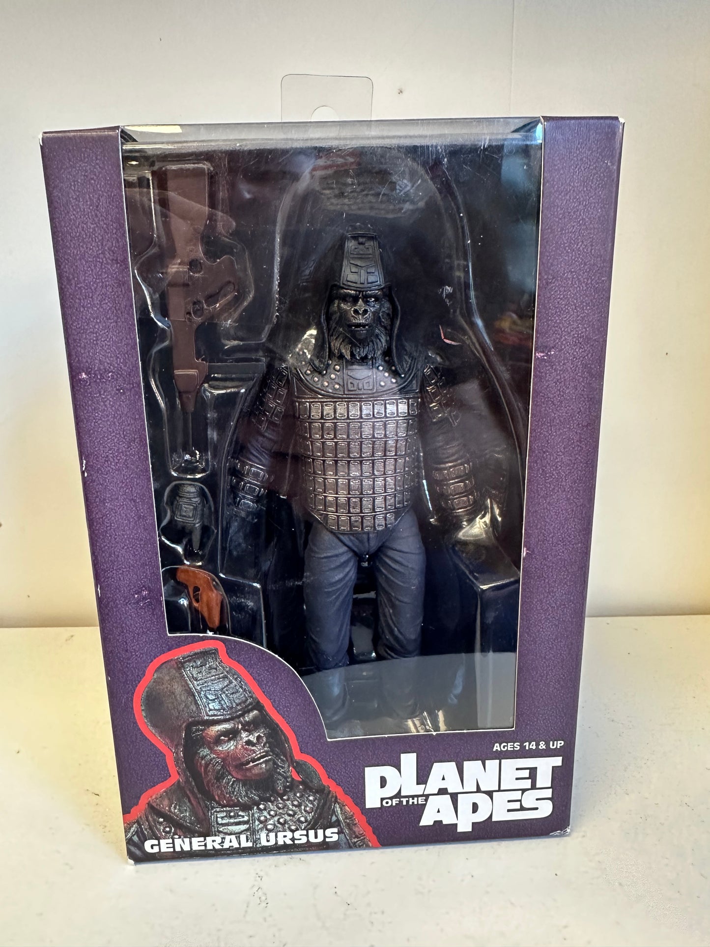 Neca Planet of the Apes General Ursus Sealed 2014 Action Figure Toy