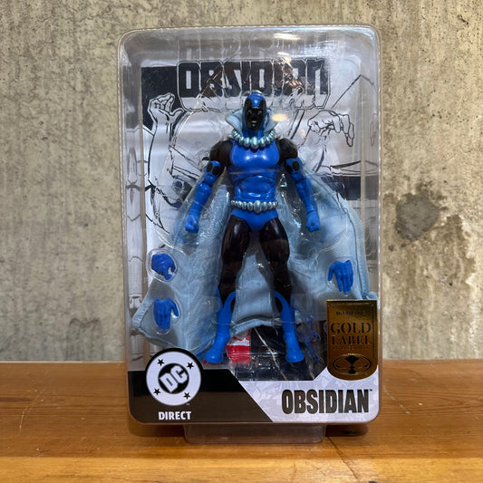 Obsidian Mcfarlane DC Multiverse Page Punchers Gold Label  Infinity Inc #16 DC Comics