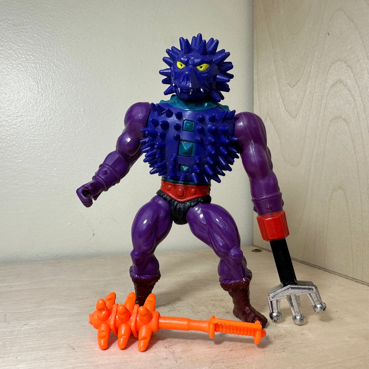 1985 MOTU Spikor Complete Vintage Action Figure Toy