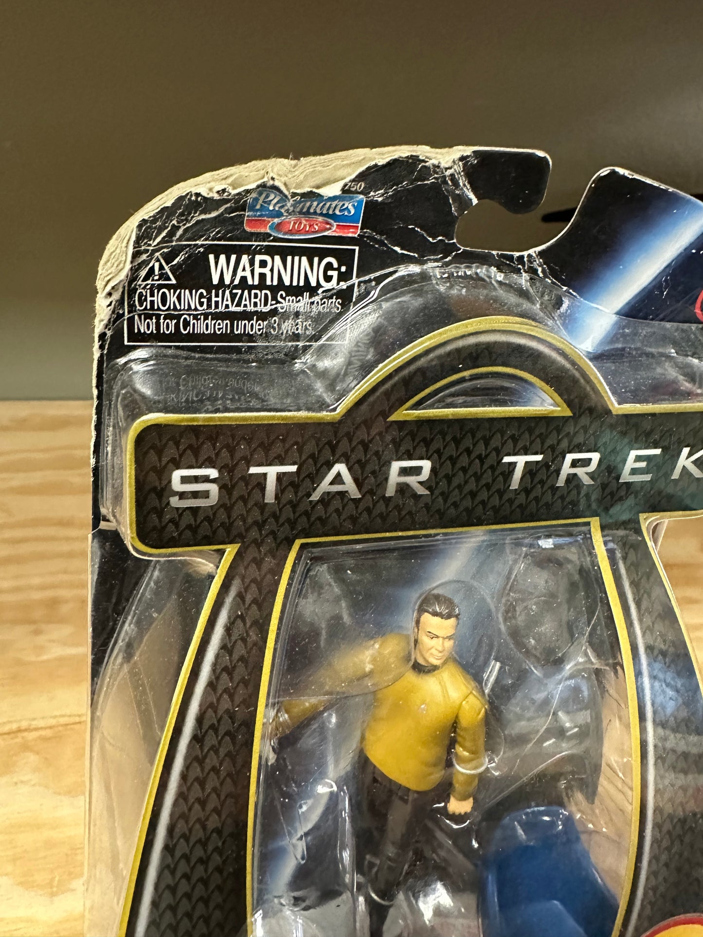 Pike Galaxy Collection Star Trek Movie Sealed Damaged Box Action Figure