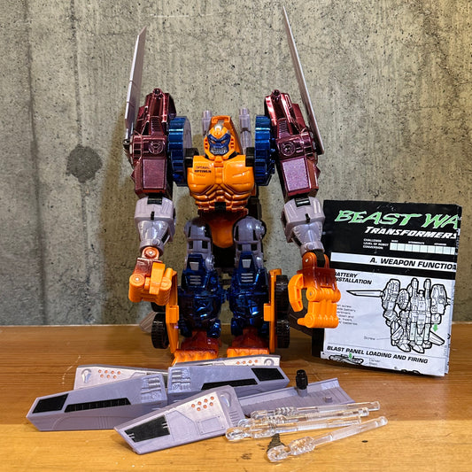 Optimal Optimus Heroic Maximal Beast Wars Transformers 1997 Complete Action Figure Robot Toy