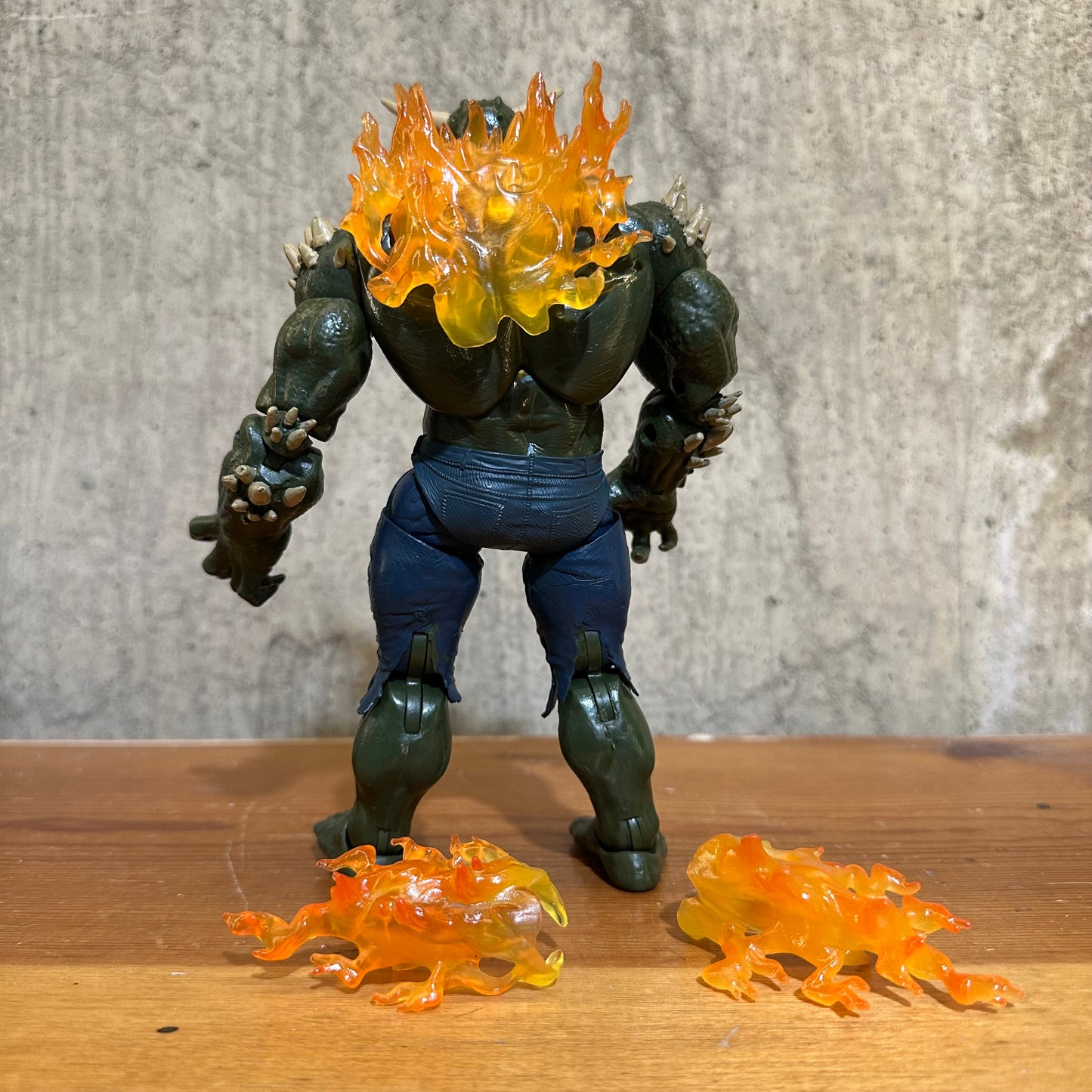 Ultimate Green Goblin Marvel Legends BAF 2013 Complete Action Figure Toy
