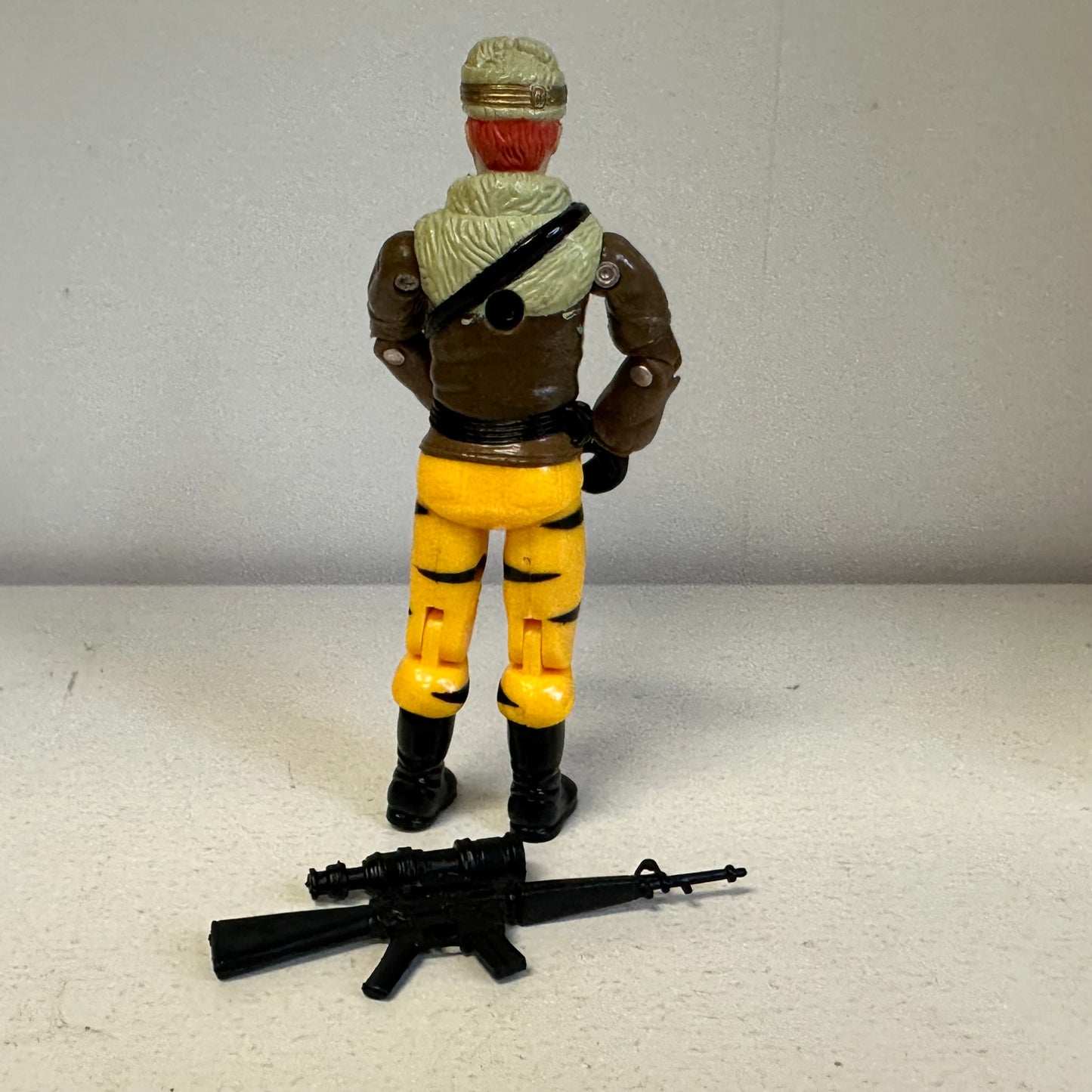 1985 GI Joe Tiger Force Frostbite Complete Vintage Action Figure Toy