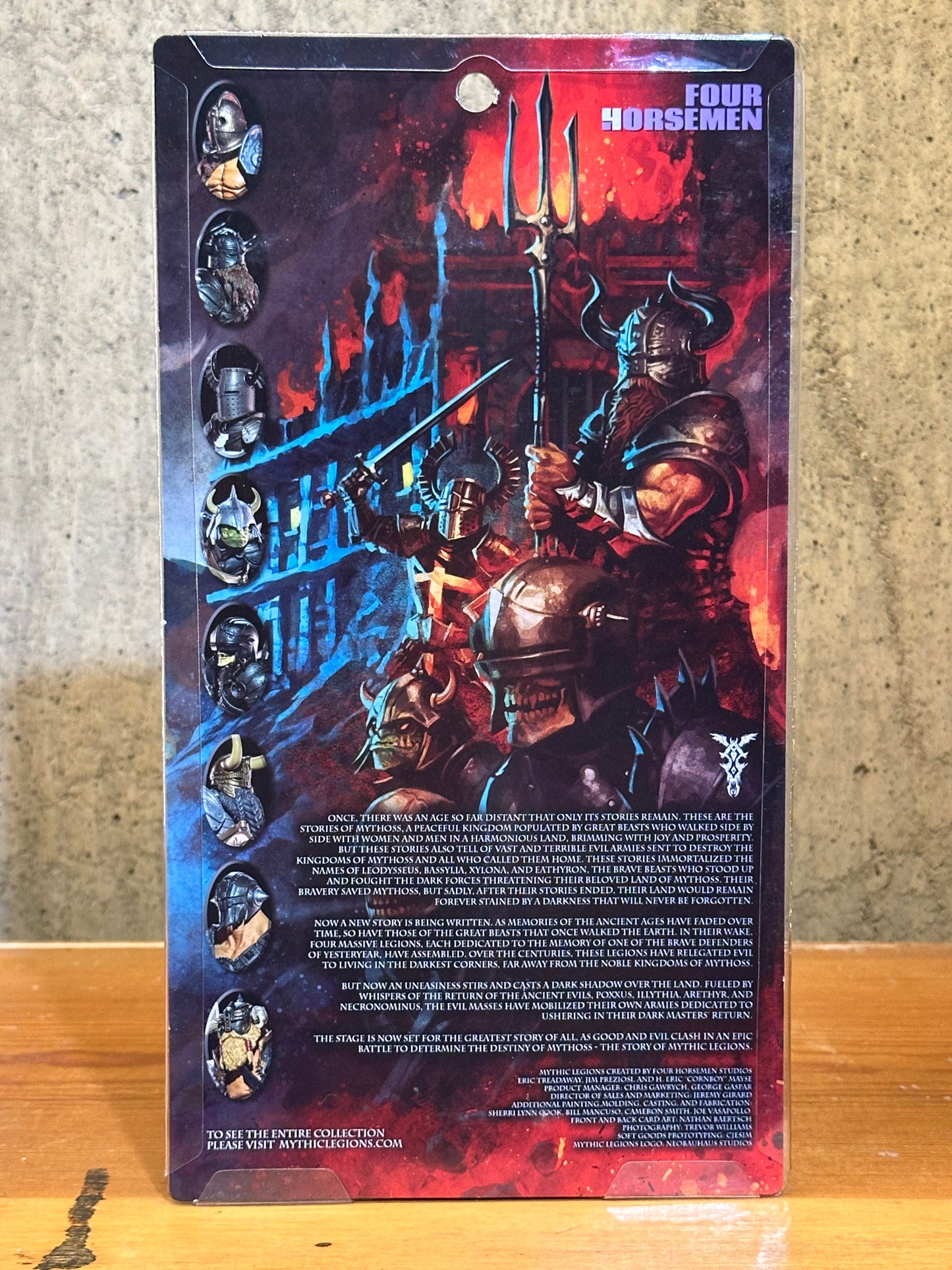 FOUR HORSEMEN MYTHIC LEGIONS 2022 DELUXE DARK TEMPLAR LEGION BUILDER FIGURE NEW