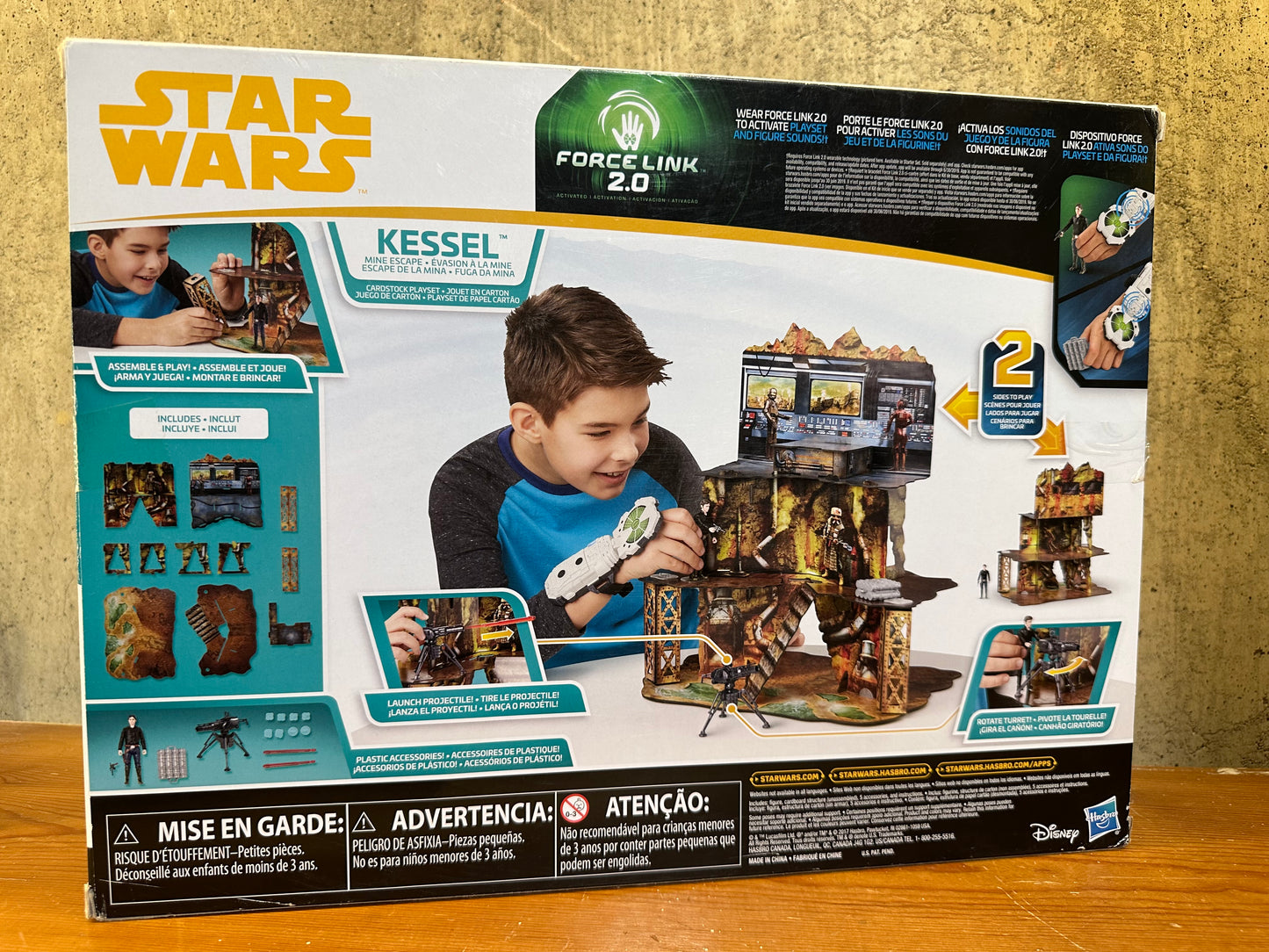 Star Wars Force Link 2.0 Han Solo Kessel Mine Escape Walmart Exclusive NIB