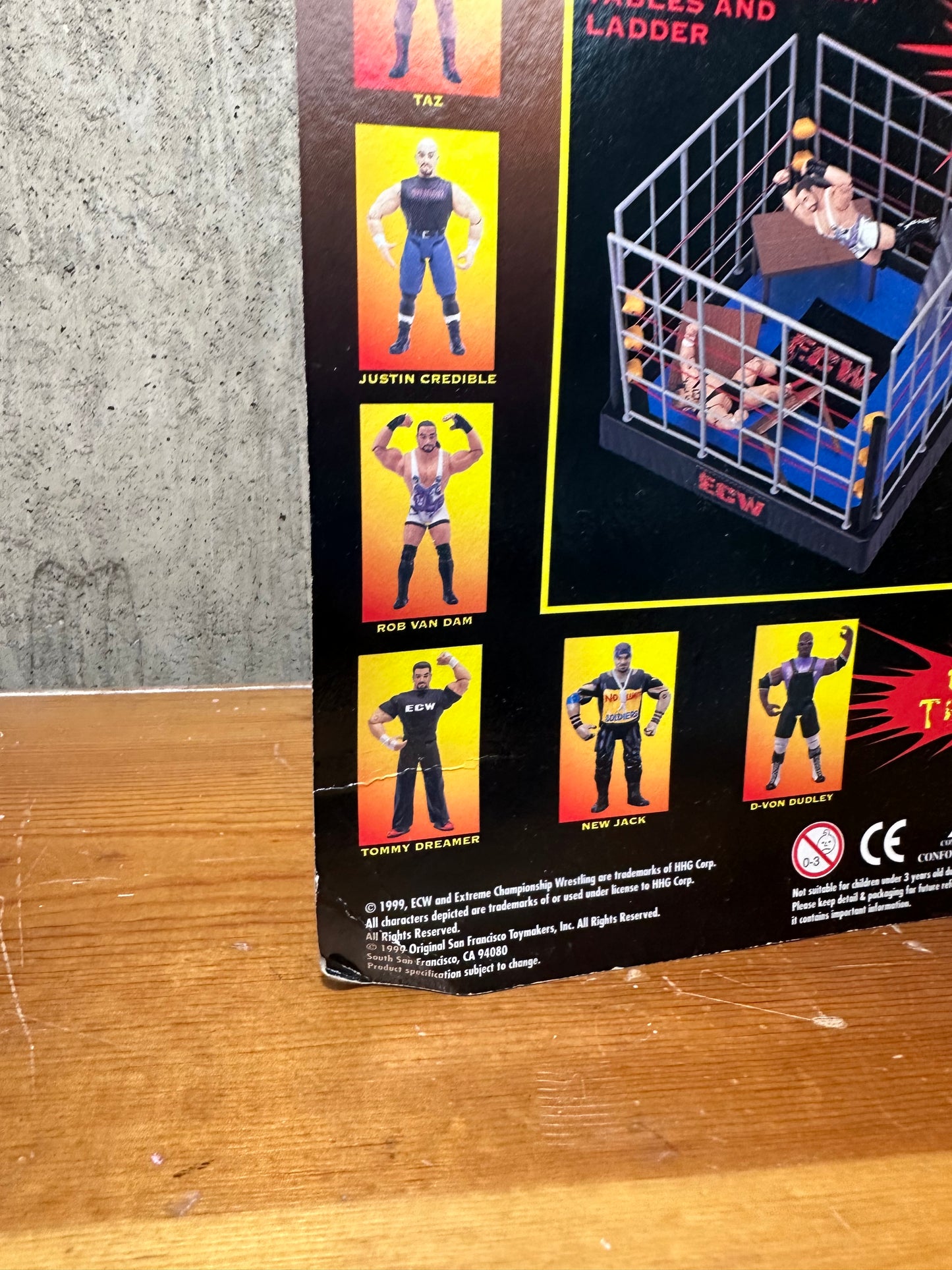 ECE Extreme Championship Wrestling New Jack MOC Sealed Action Figure Toy WWE