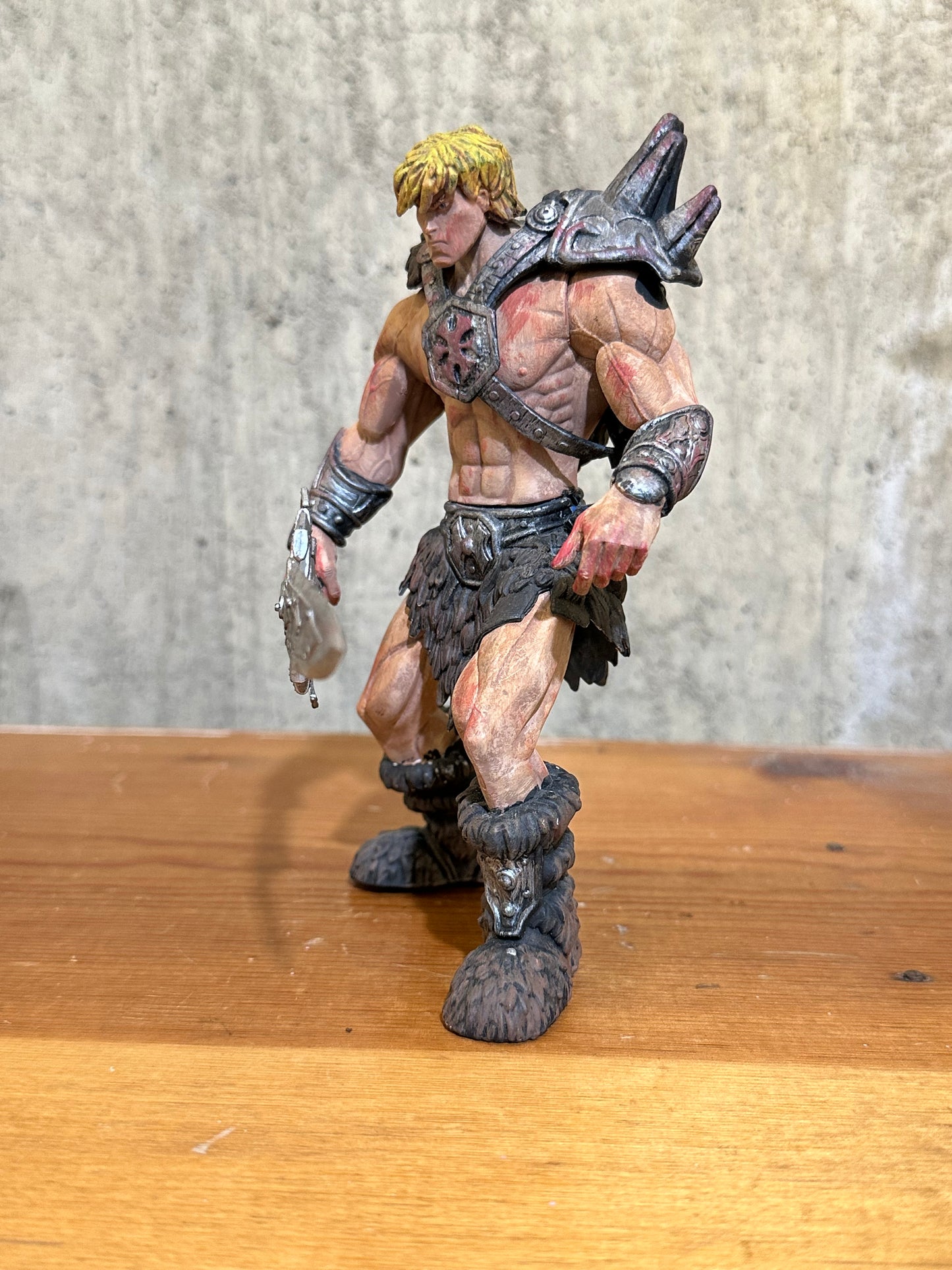 Custom He-Man 200X Mattel Action Figure Toy MOTU