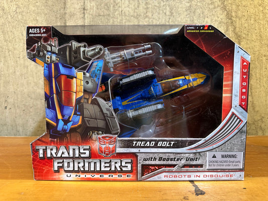 Tread Bolt Transformers Universe Autobot 2008 Hasbro MISB New Voyager Class