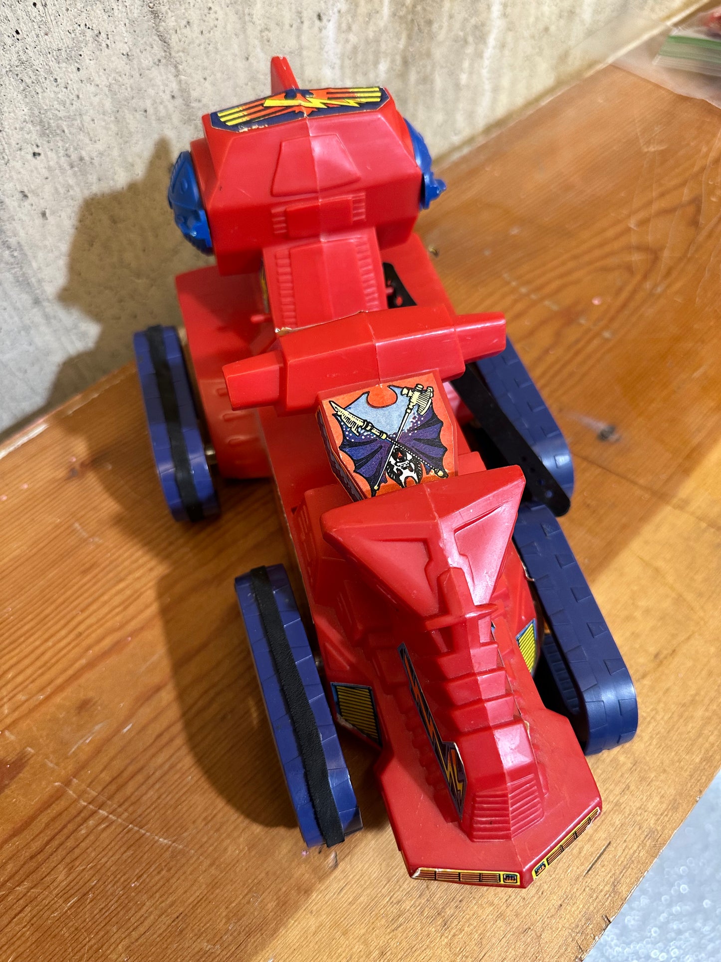 Attack Trak 1982 MOTU Working Vehicle Action Figure Toy