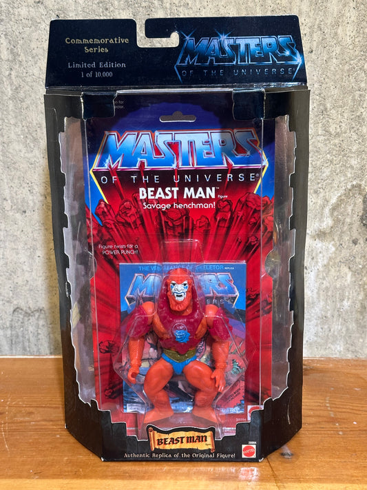 Beast Man MOTU Commemorative Sealer He-Man Action Figure Toy