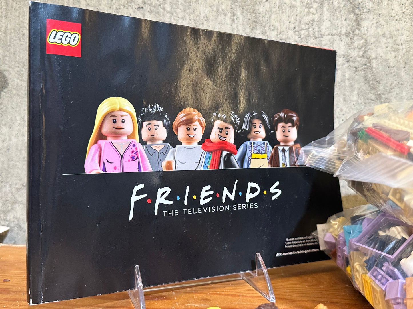 Friends Apartment Lego 10292 Loose Complete