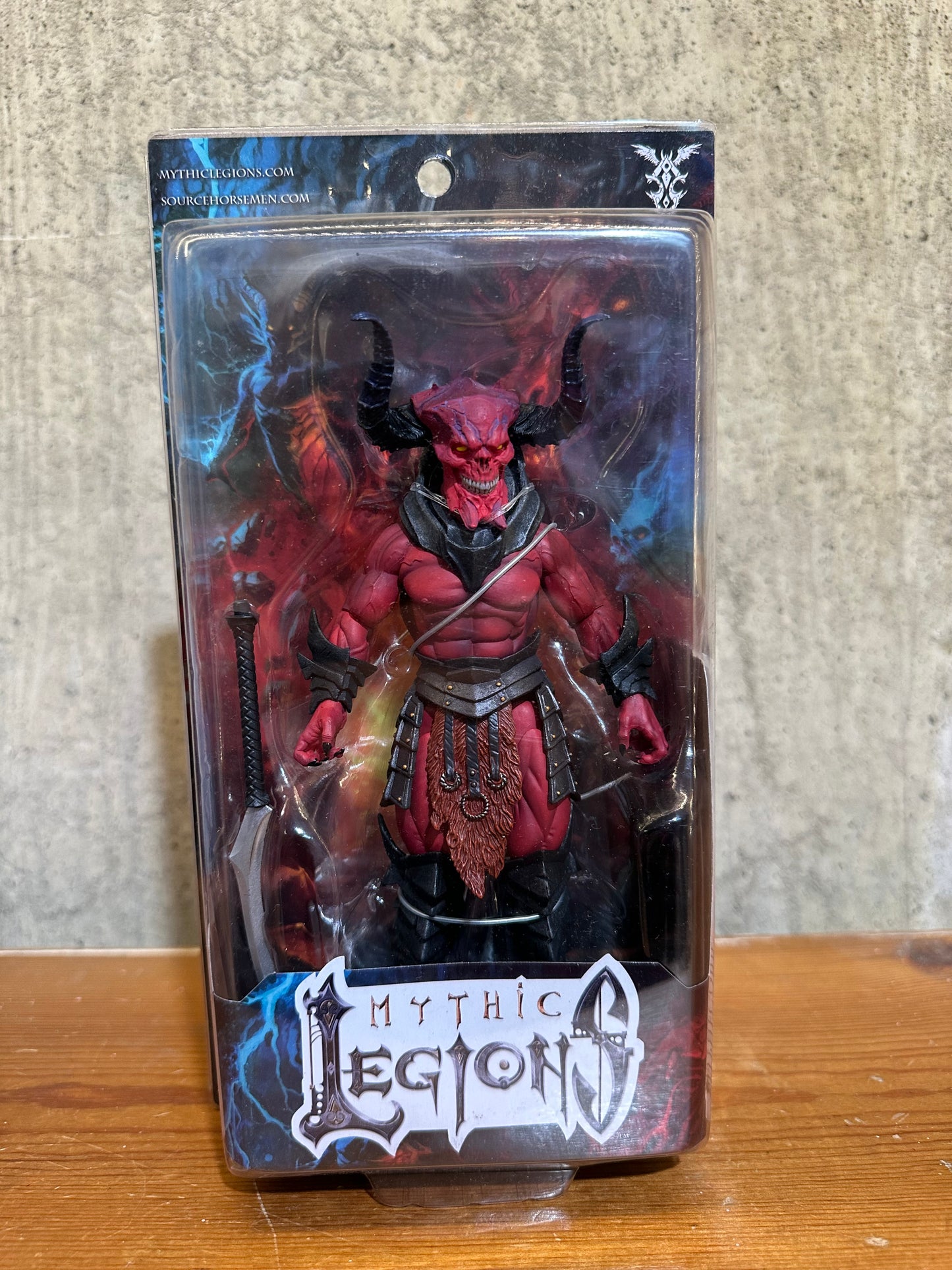 Belphegorr Four Horsemen Mythic Legions Action Figure: Arethyr Red Demon