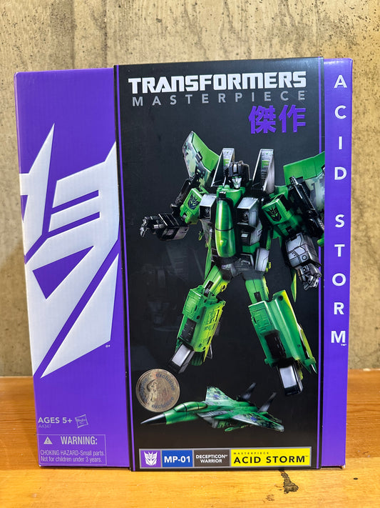 Acid Storm Transformers Masterpiece MP-01 Decepticon Warrior Sealed Box