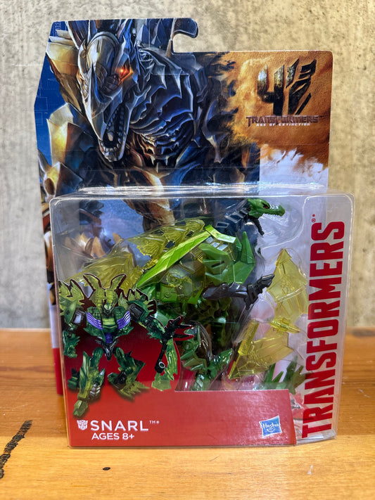 Transformers Age of Extinction AOE Deluxe Class DINOBOT SNARL MOC NEW