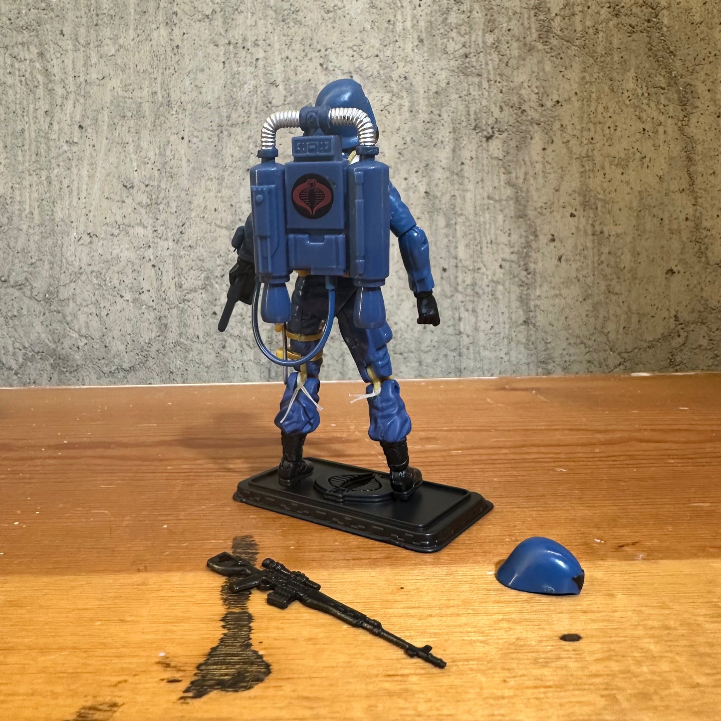 Cobra Air Trooper GI Joe 3.75” 2007 Action Figure Toy Box Set