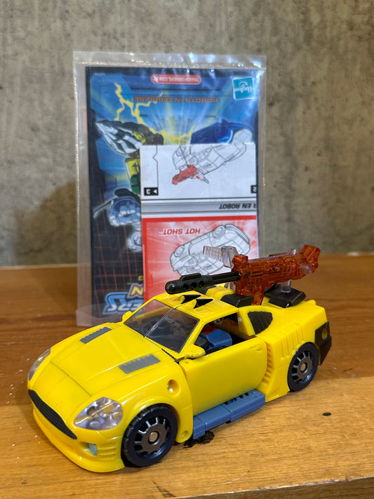 Hot Shot Transformers Energon Complete Robot Autobot Action Figure Toy