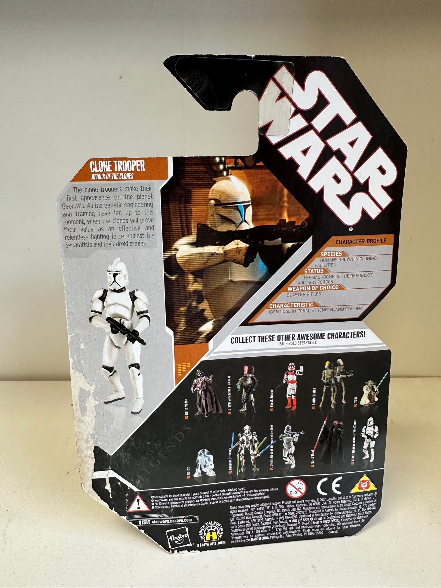 Star Wars 30th Anniversary Clone Trooper Action Figure Sealed