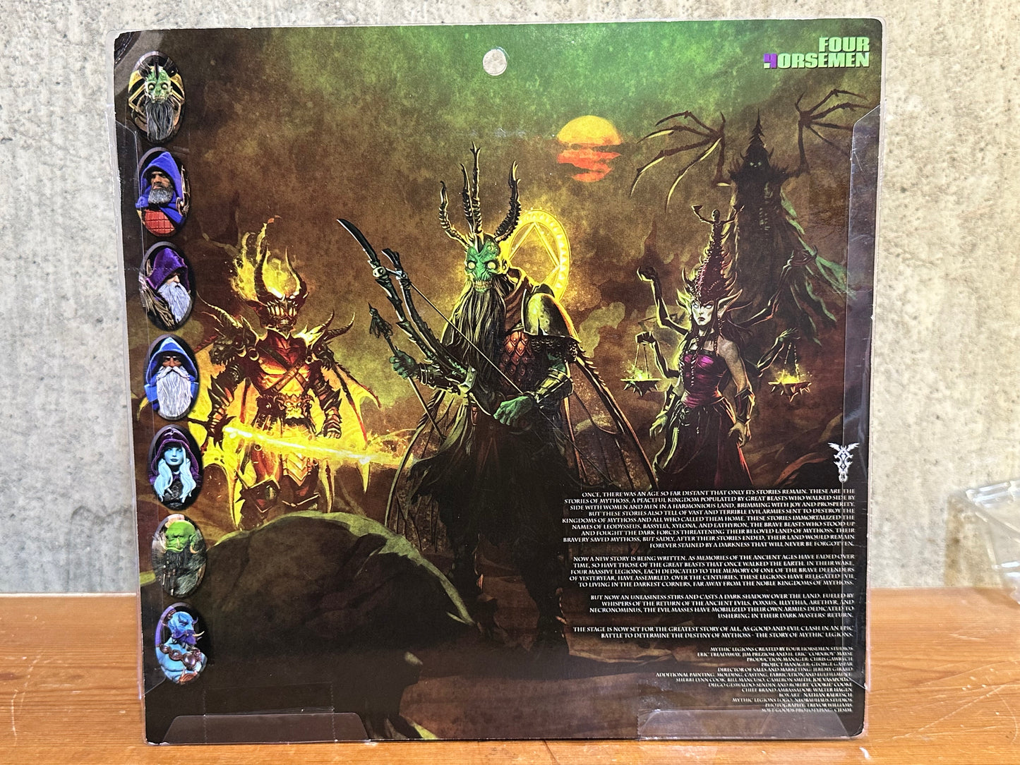 Poxxus Four Horsemen Mythic Legions Action Figure New