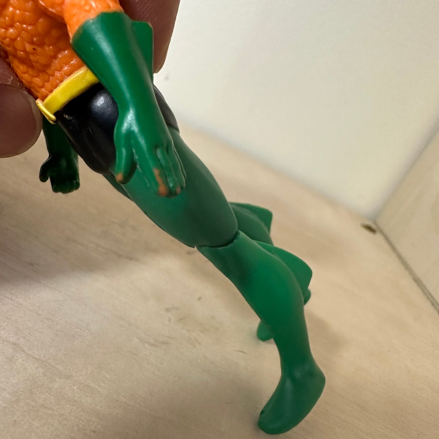 1984 Kenner Super Powers Aquaman Incomplete DC Comics Action Figure Toy