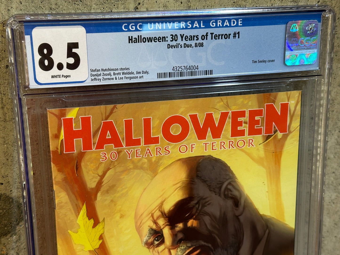 Halloween 30 Years of Terror #1 Comic Book CGC 8.5 White Pages